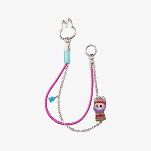 LABUBU Lets Checkmate Keychain with Charm Pawn, Queen, King, Knight, Set Of 6